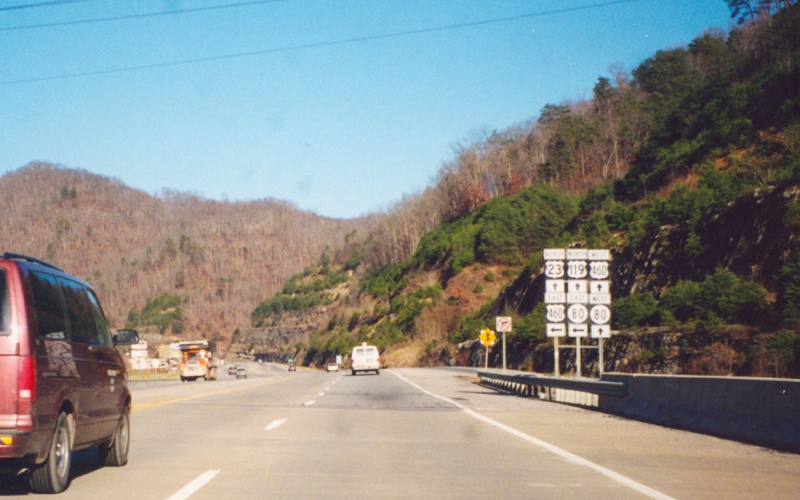U S Highway 23 In Kentucky