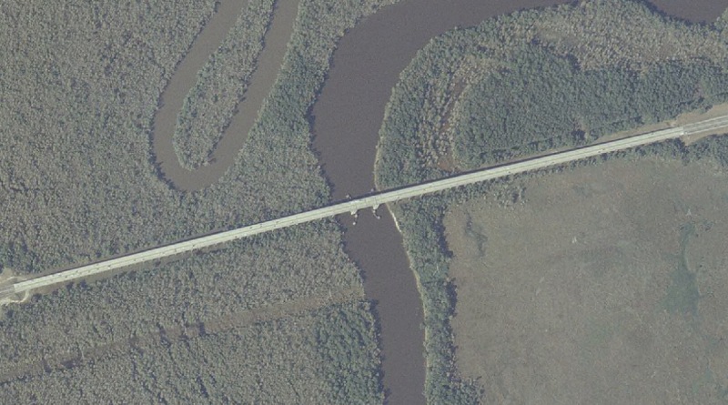 I-10 Mississippi Map