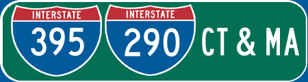 I-395/I-290: CT & MA