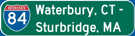 I-84: Waterbury -Sturbridge
