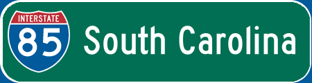 I-85: South Carolina