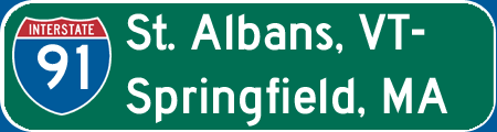 I-91: St Albans - Springfield