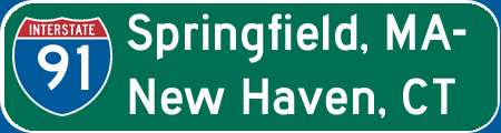 I-91: Springfield - New Haven